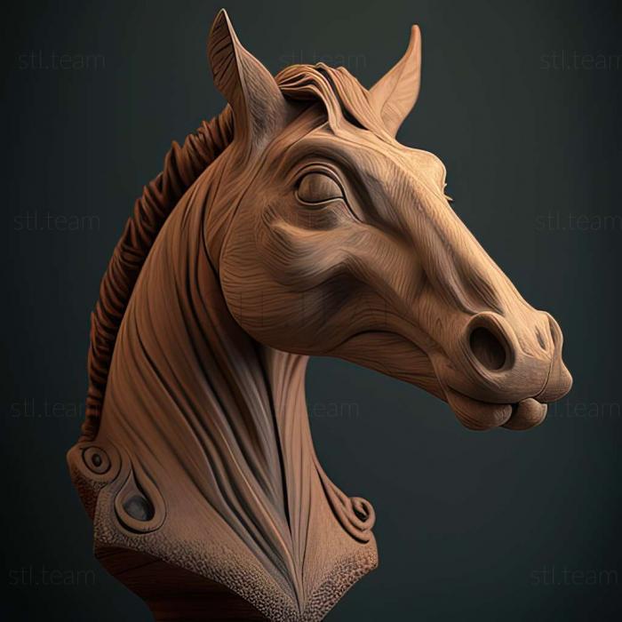 3D модель Идиопский верблюд (STL)